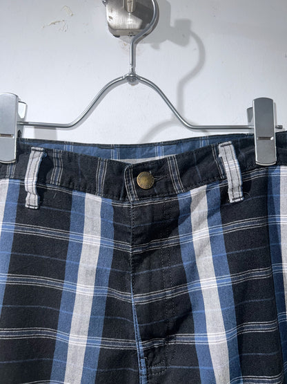 Dickies Wide Leg Plaid Shorts