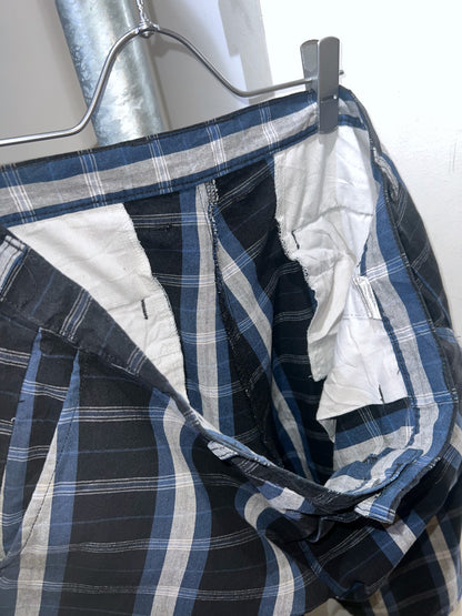 Dickies Wide Leg Plaid Shorts