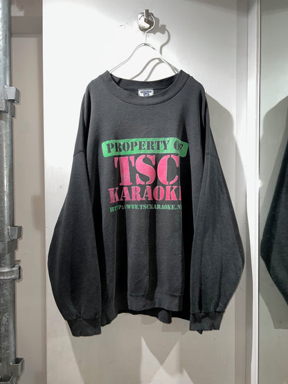 Vintage TSC KARAOKE Crew Neck Sweat