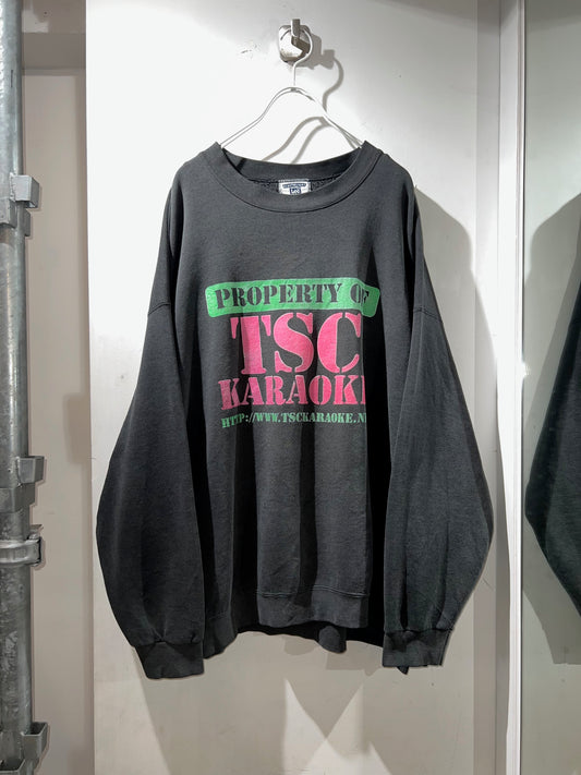 Vintage TSC KARAOKE Crew Neck Sweat