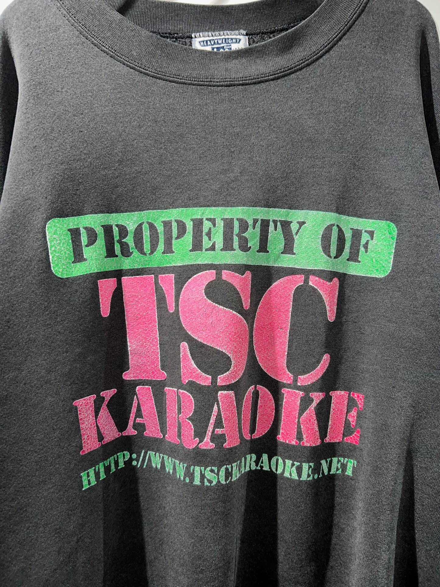 Vintage TSC KARAOKE Crew Neck Sweat
