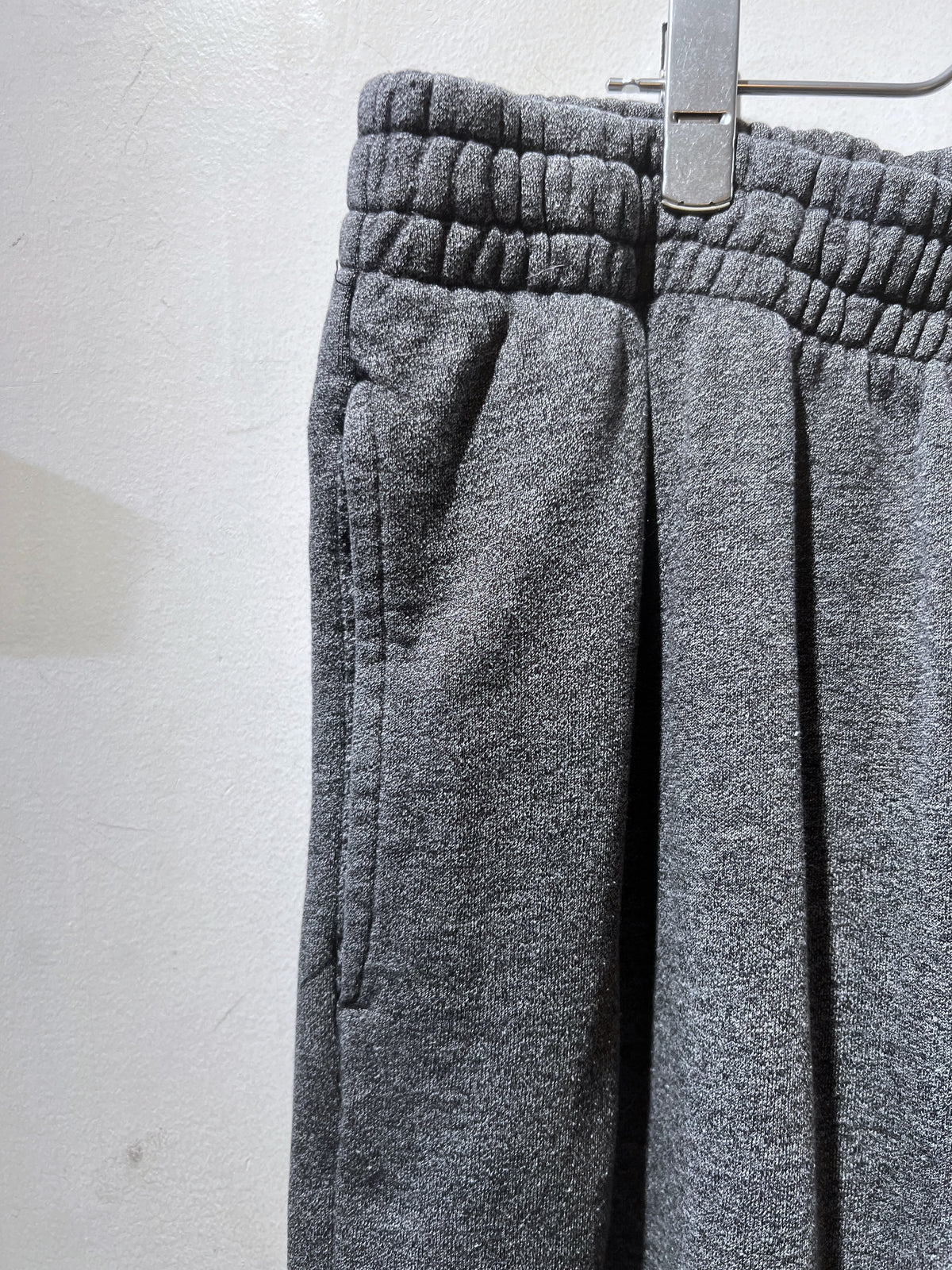 Mix Grey Loose Baggy Fleece Pants