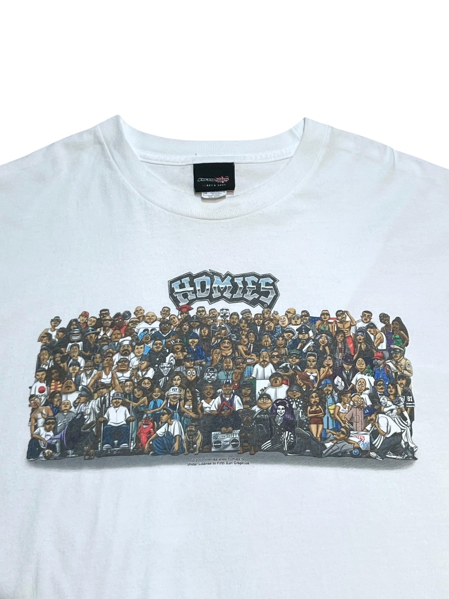 Rare '03 HOMIES Graphic T-shirt