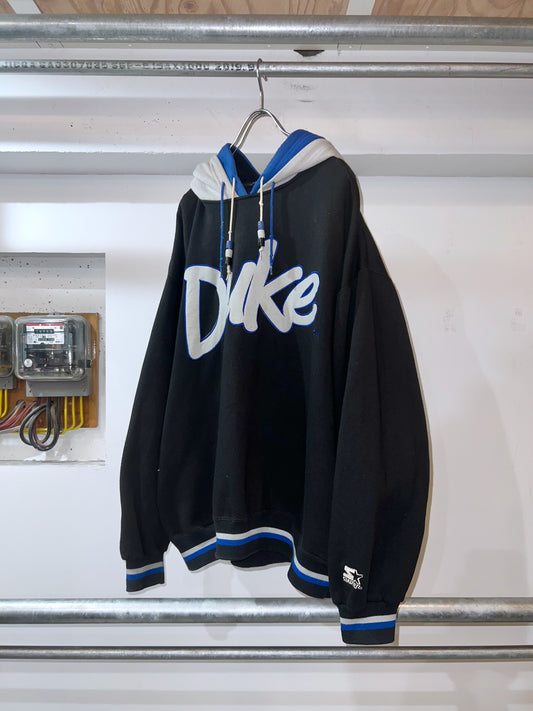 90s Starter Duke Blue Devils Double Hood Hoodie