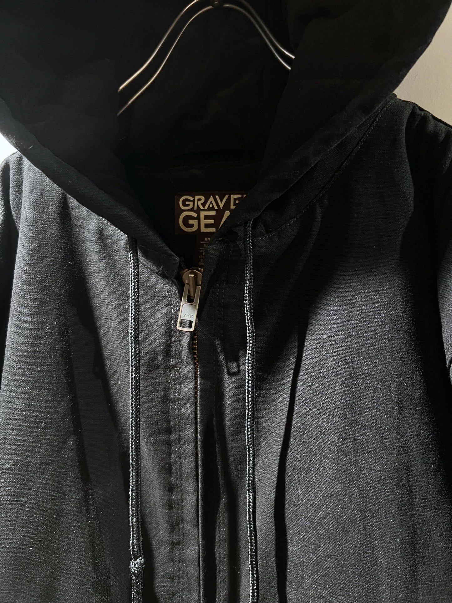 00s GRAVEL GEAR Hard Canvas Hooded Jacket