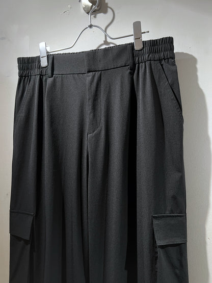 10s Barrel Leg Nylon Cynch Cargo Pants