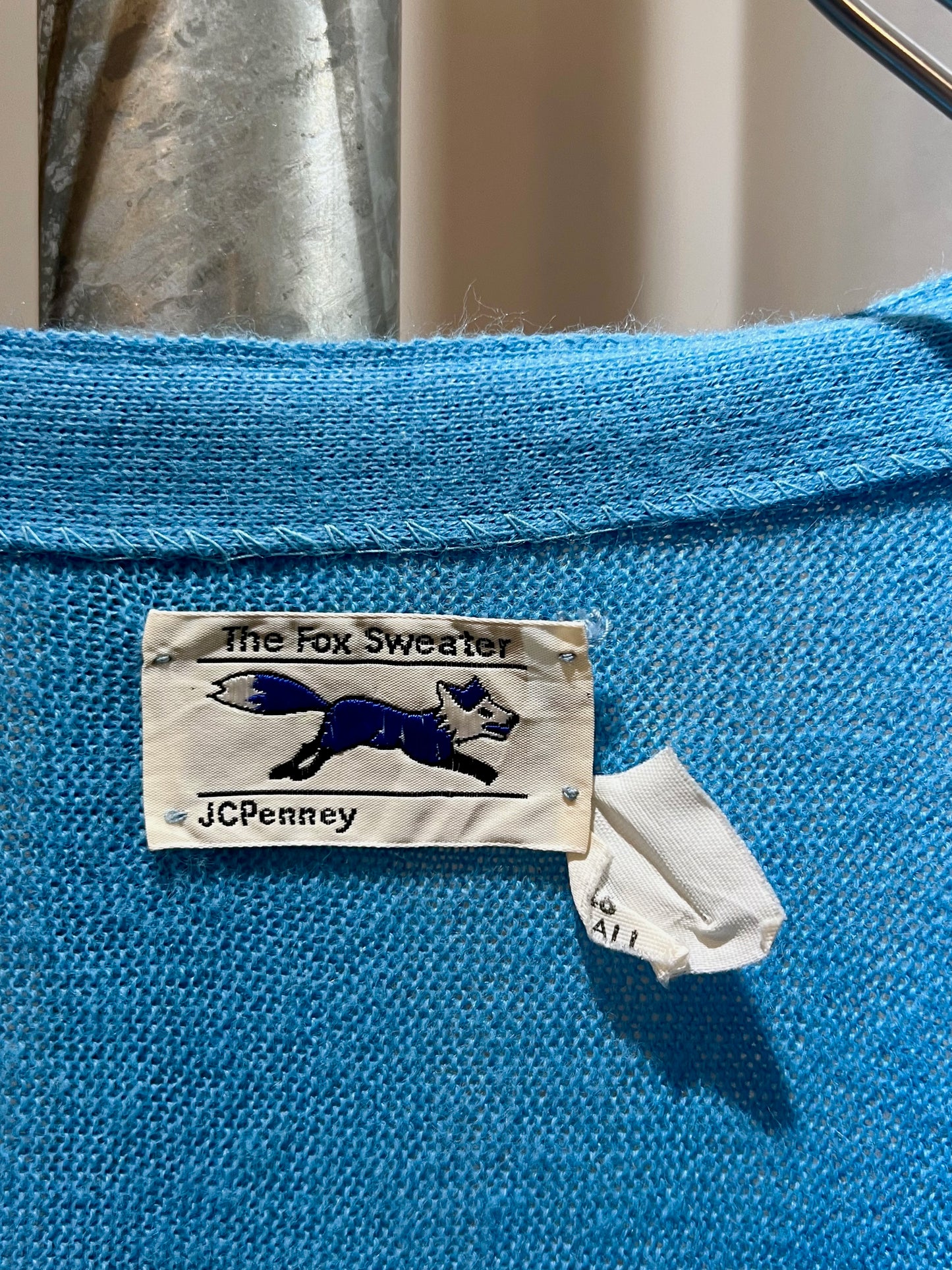 80's JCPenney The Fox Cardigan