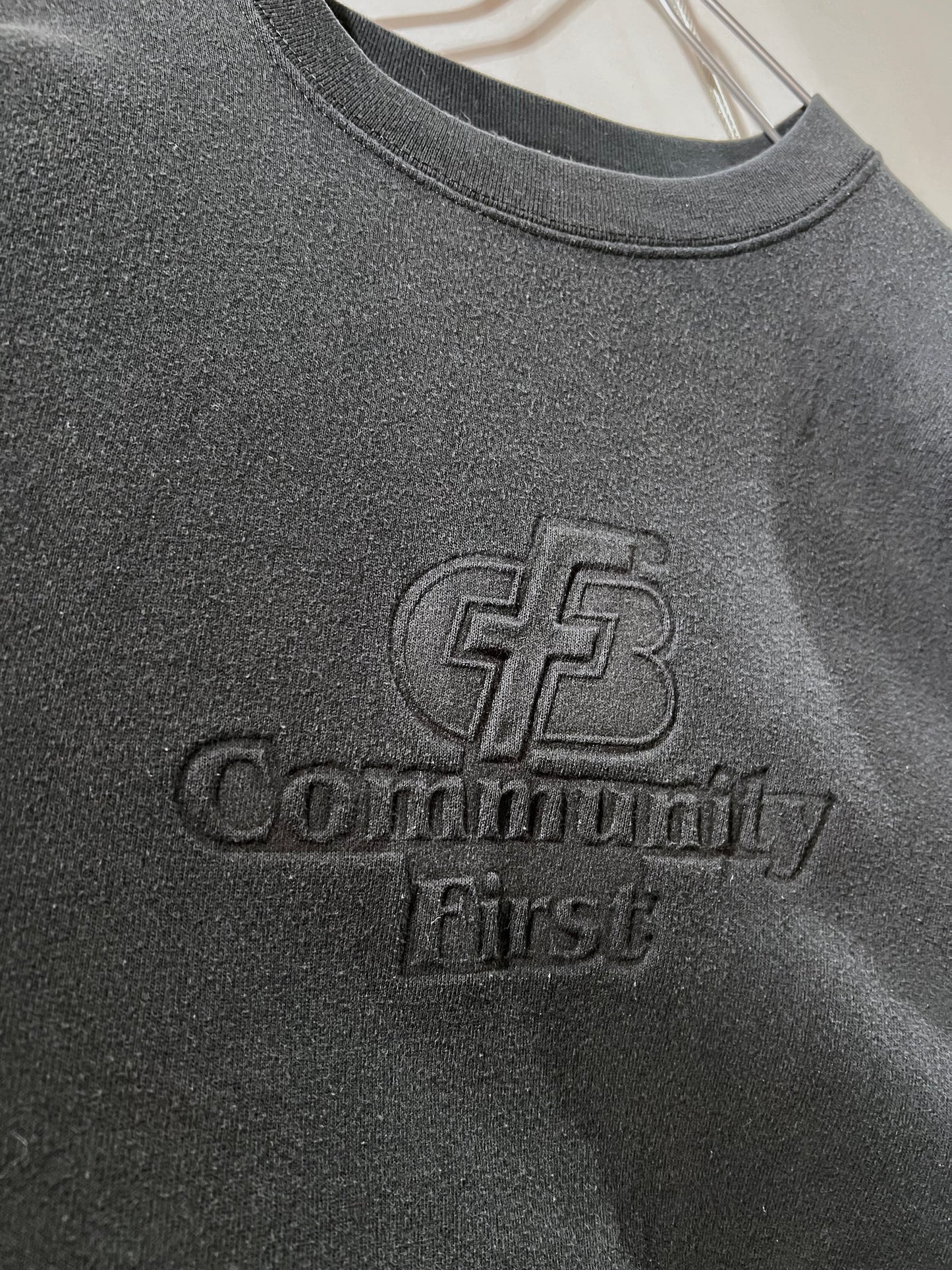 old Community First Crewneck Sweatshirt