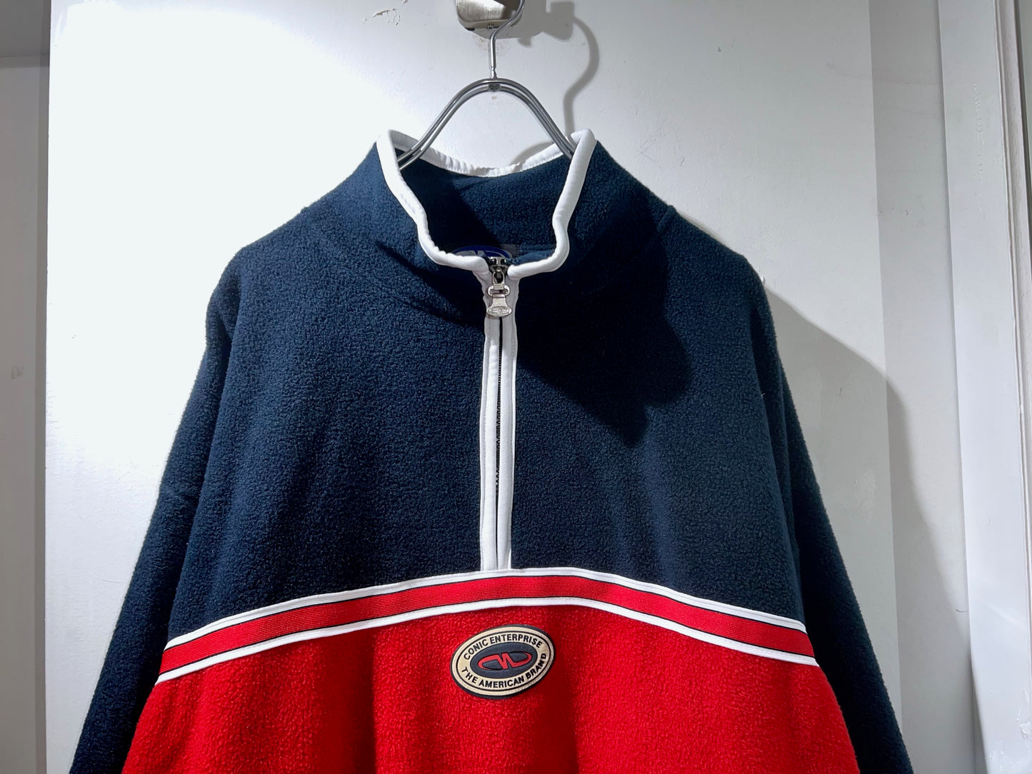 Vintage Quarter Zip Fleece Pullover