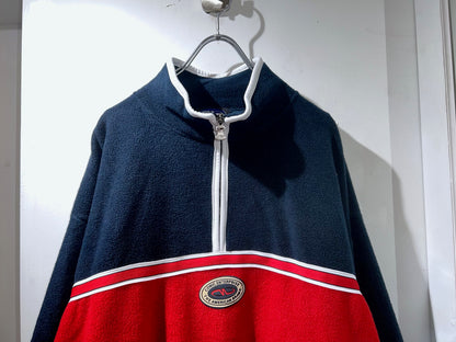 Vintage Quarter Zip Fleece Pullover