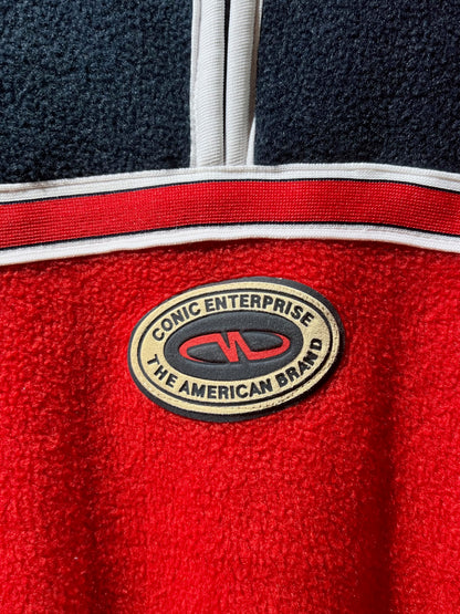 Vintage Quarter Zip Fleece Pullover