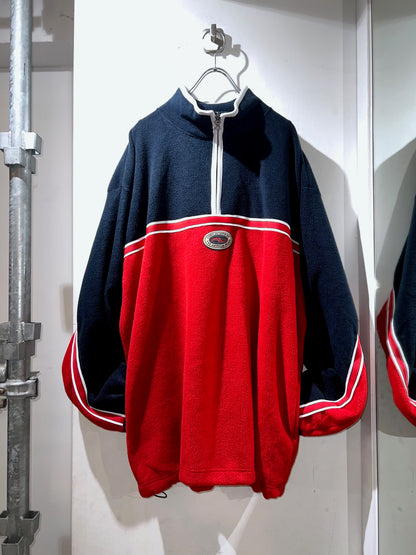 Vintage Quarter Zip Fleece Pullover