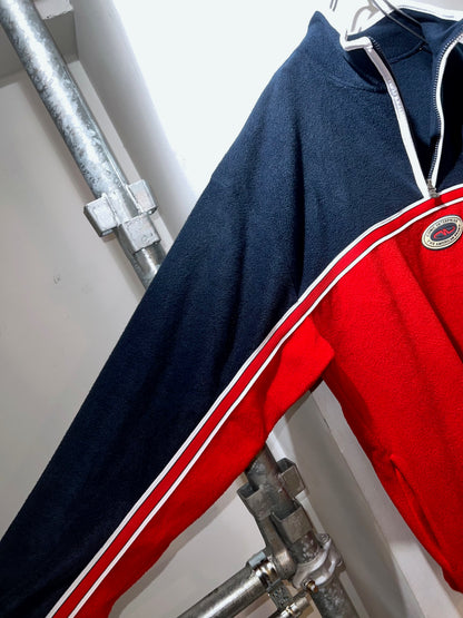 Vintage Quarter Zip Fleece Pullover