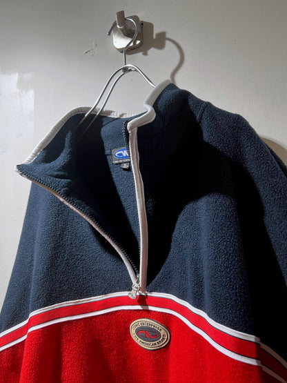 Vintage Quarter Zip Fleece Pullover