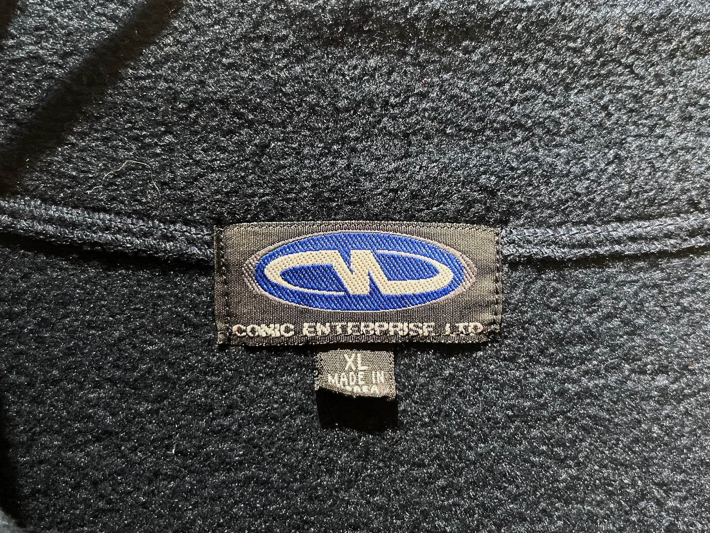 Vintage Quarter Zip Fleece Pullover