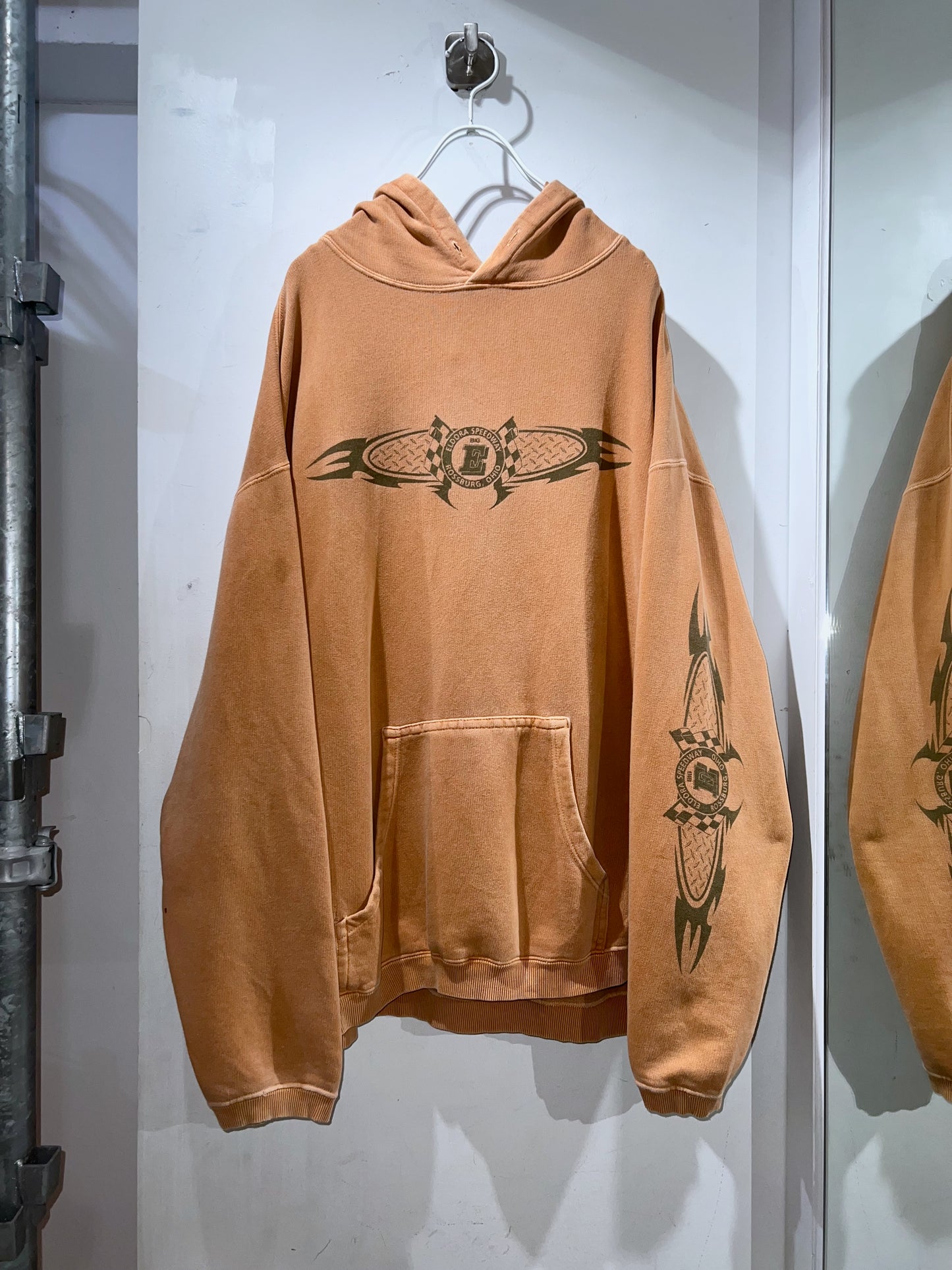 Authentic Pigment Printed Boxy Hoodie