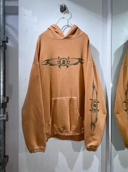 Authentic Pigment Printed Boxy Hoodie