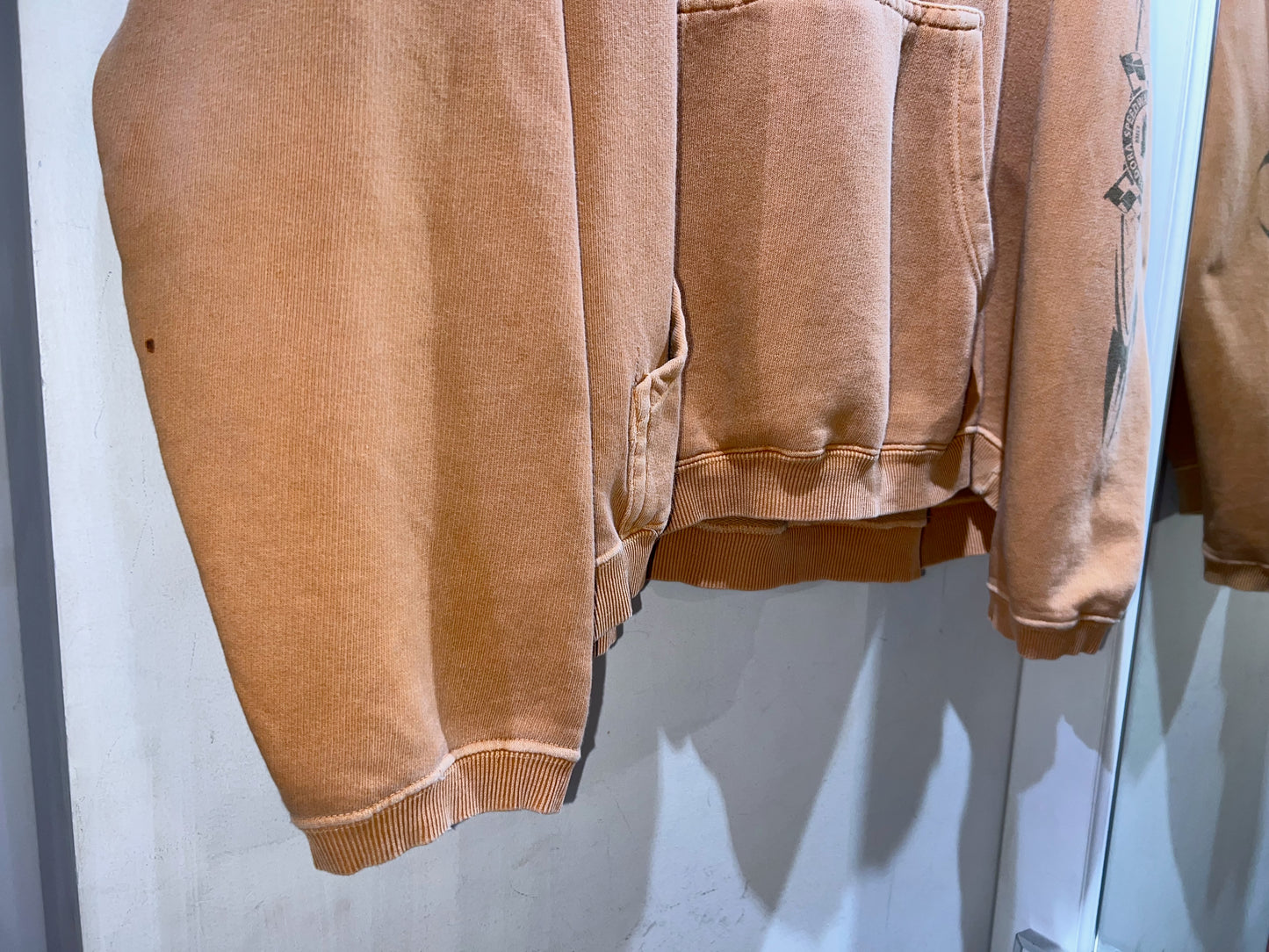 Authentic Pigment Printed Boxy Hoodie
