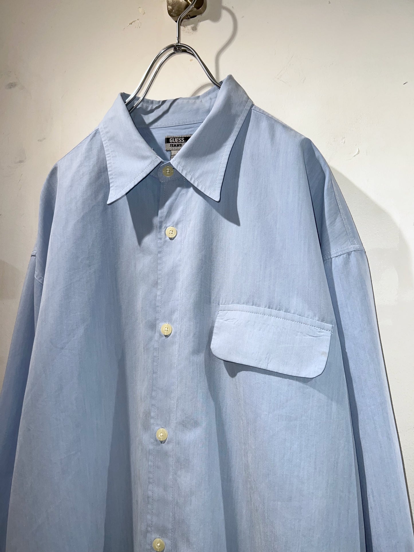 00s Guess Jeans Rayon mix Design Shirt