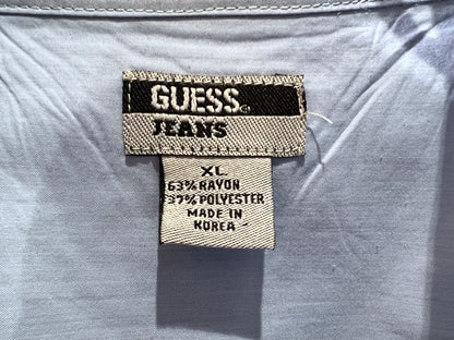 00s Guess Jeans Rayon mix Design Shirt