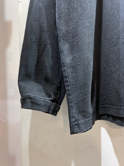 90s NORTHWEST BLUE Rib Line Oversized L/S T-shirt