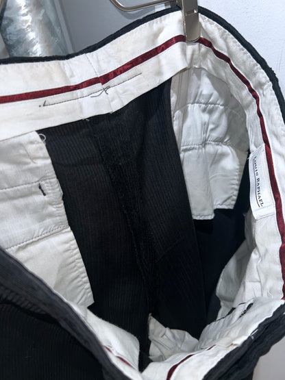 Old Black Cord Trousers