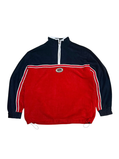 Vintage Quarter Zip Fleece Pullover