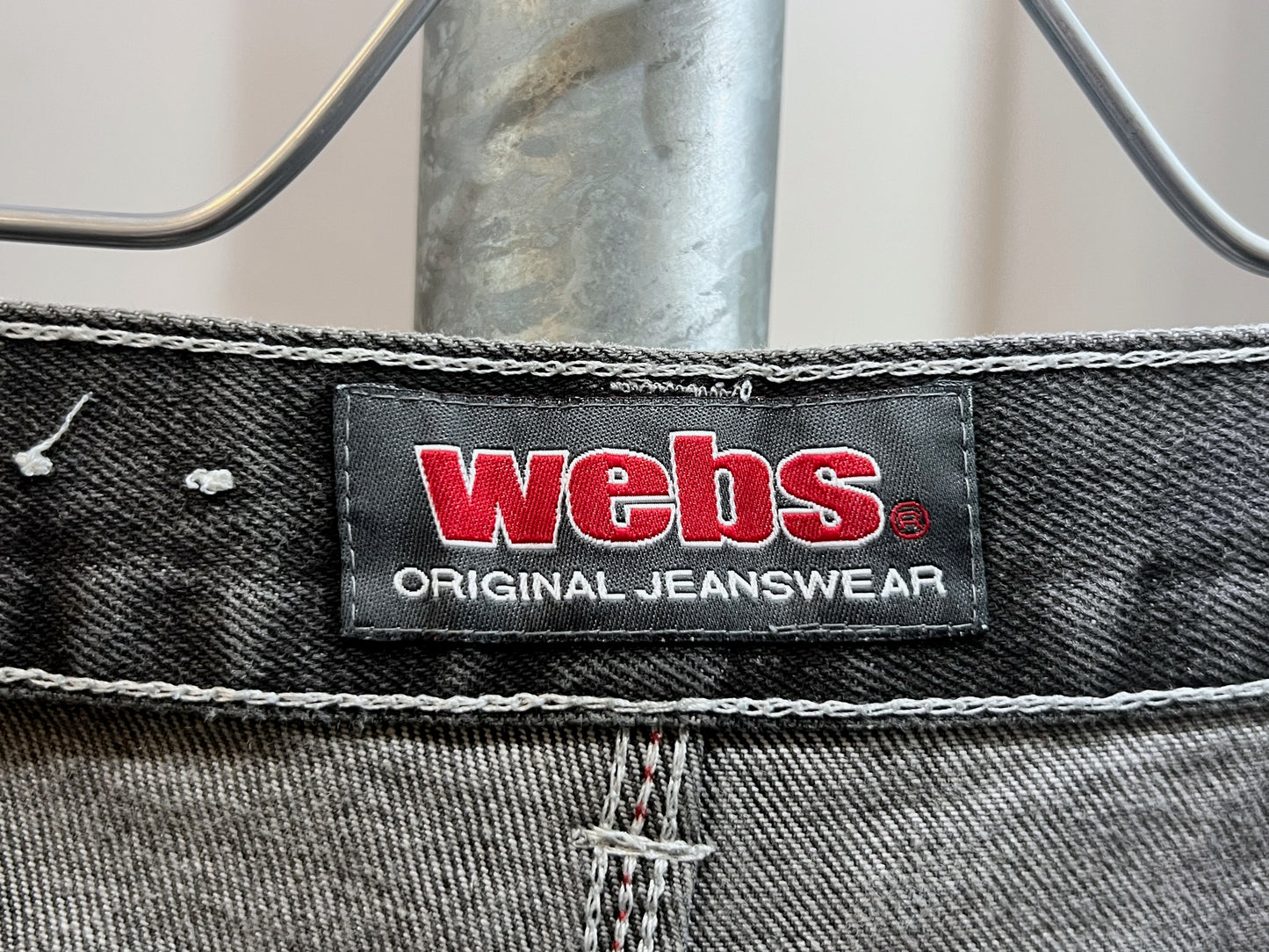 00s Webs Wide Denim Shorts