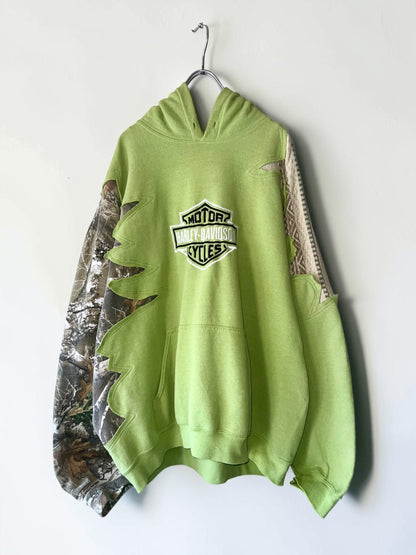 REMAKEBYK × Business as Usual Rebuild Hoodie Split Control
