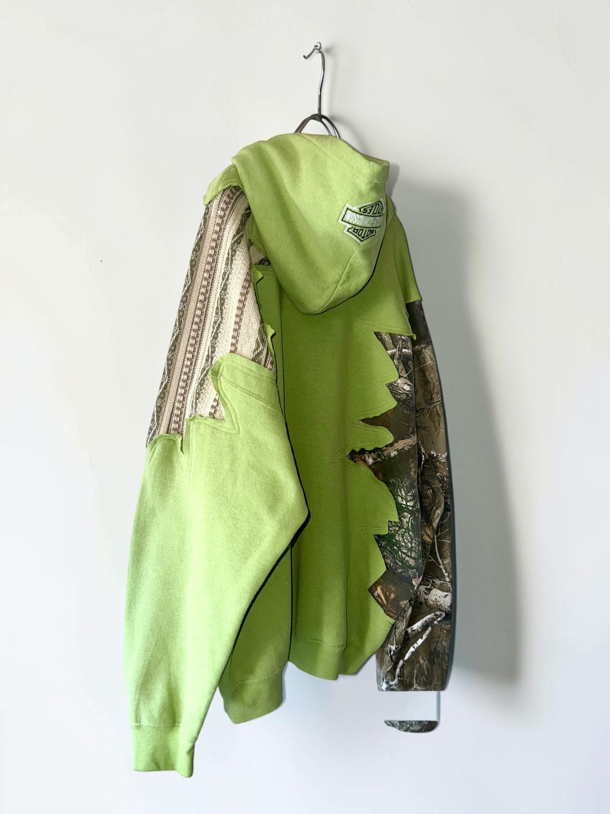 REMAKEBYK × Business as Usual Rebuild Hoodie Split Control
