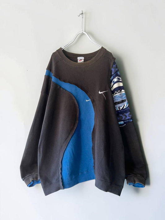 REMAKEBYK × Business as Usual Plusing Colors Crewnecks