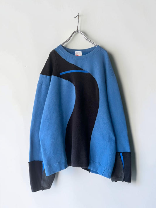 REMAKEBYK × Business as Usual Boulevard Crewnecks