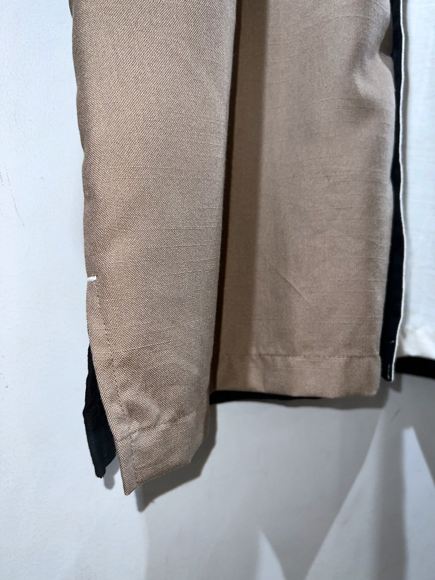 John Blair Open Collar Colorblock Shirt