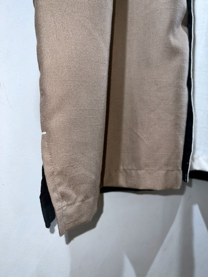John Blair Open Collar Colorblock Shirt