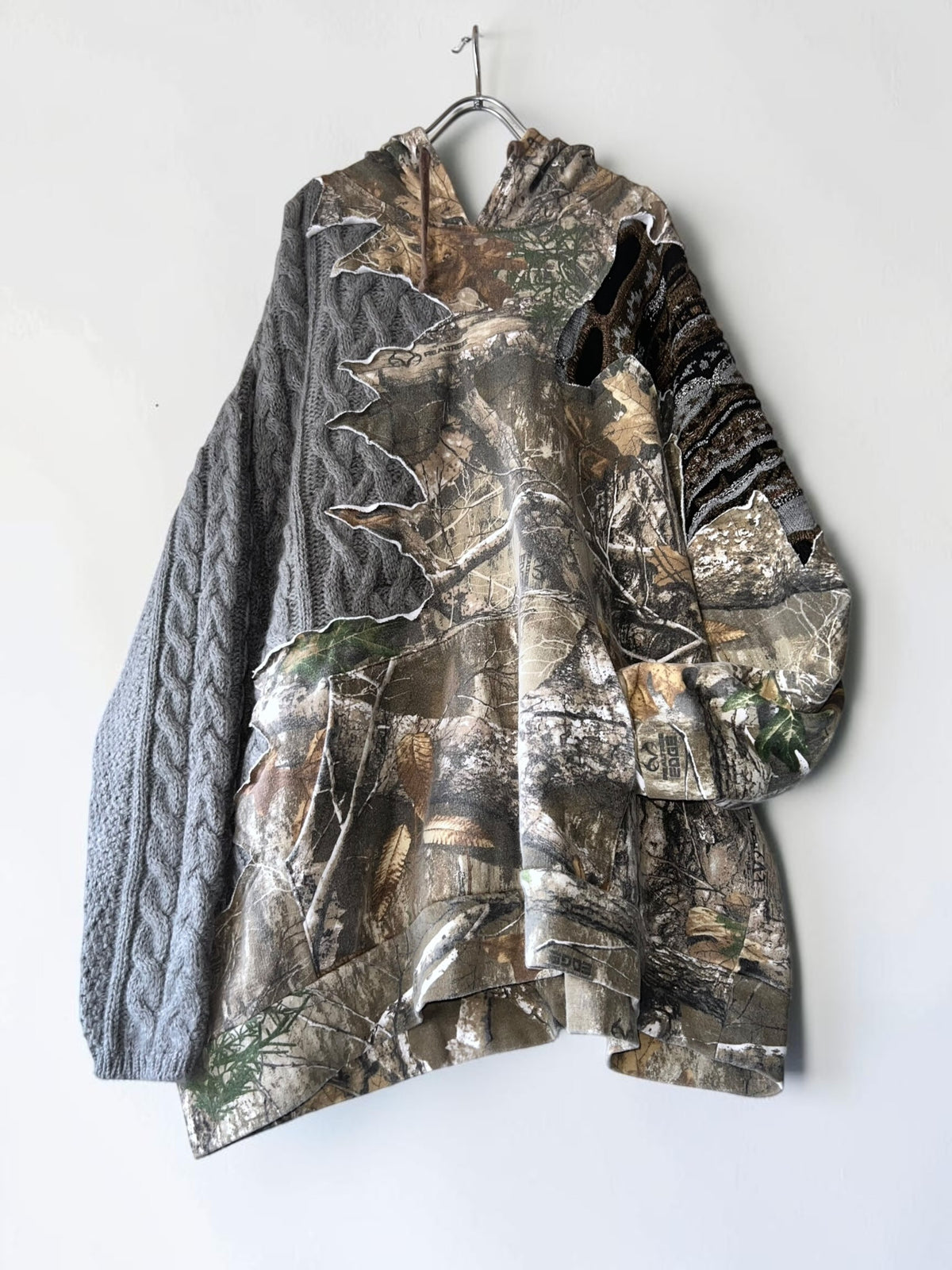 REMAKEBYK × Business as Usual Rebuild Hoodie Sun Thru The Trees