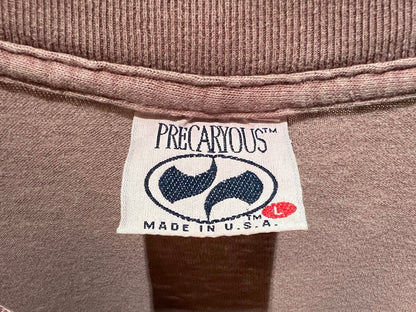 90s Precaryous Garment Dye Print Tee