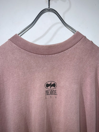 90s Precaryous Garment Dye Print Tee