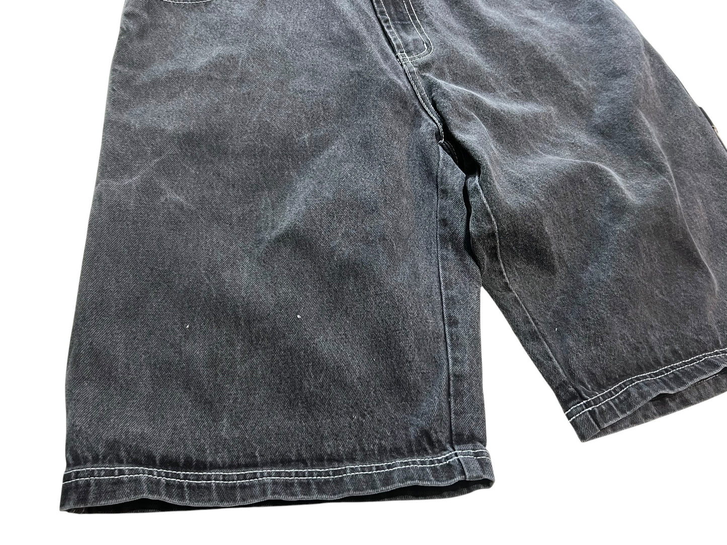 00s Webs Wide Denim Shorts