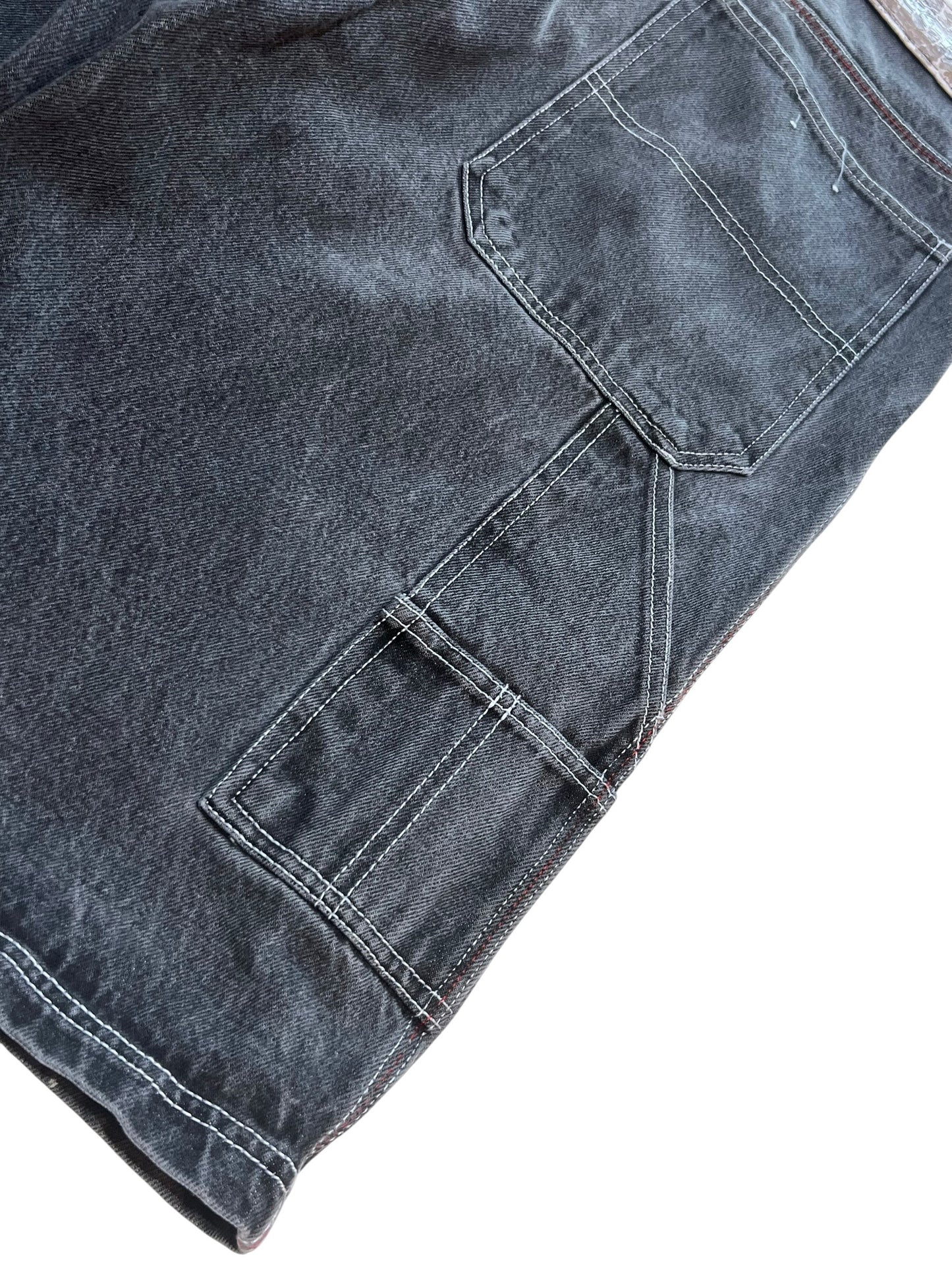 00s Webs Wide Denim Shorts