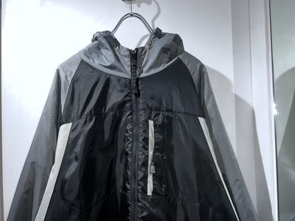 Athletech Color Block Fleece Lining Nylon Jacket