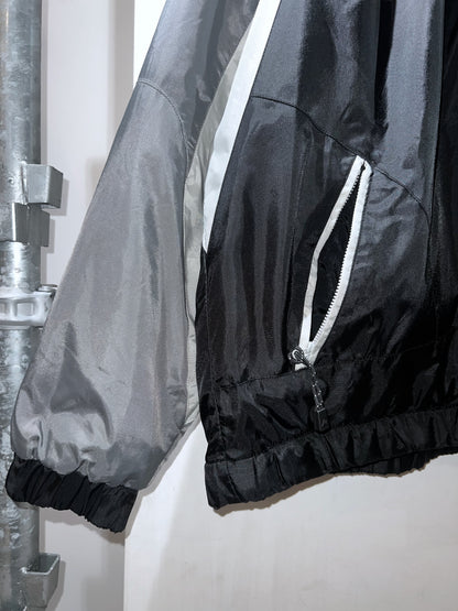 Athletech Color Block Fleece Lining Nylon Jacket