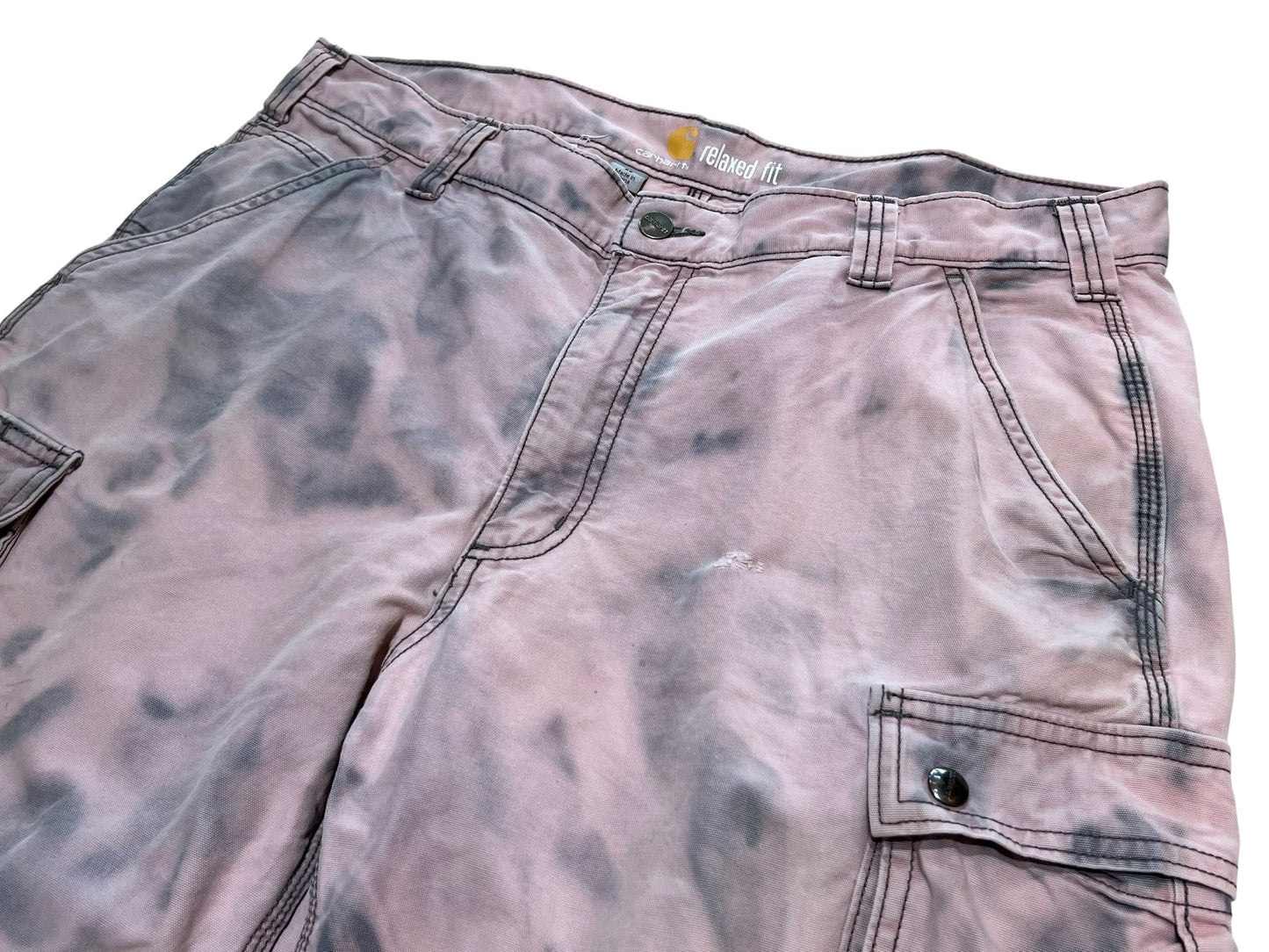 Carhartt Tie-Dye Cargo Shorts