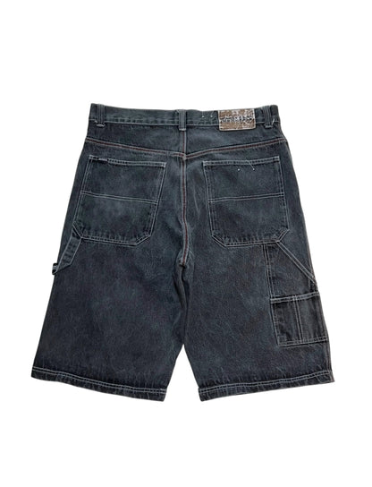 00s Webs Wide Denim Shorts