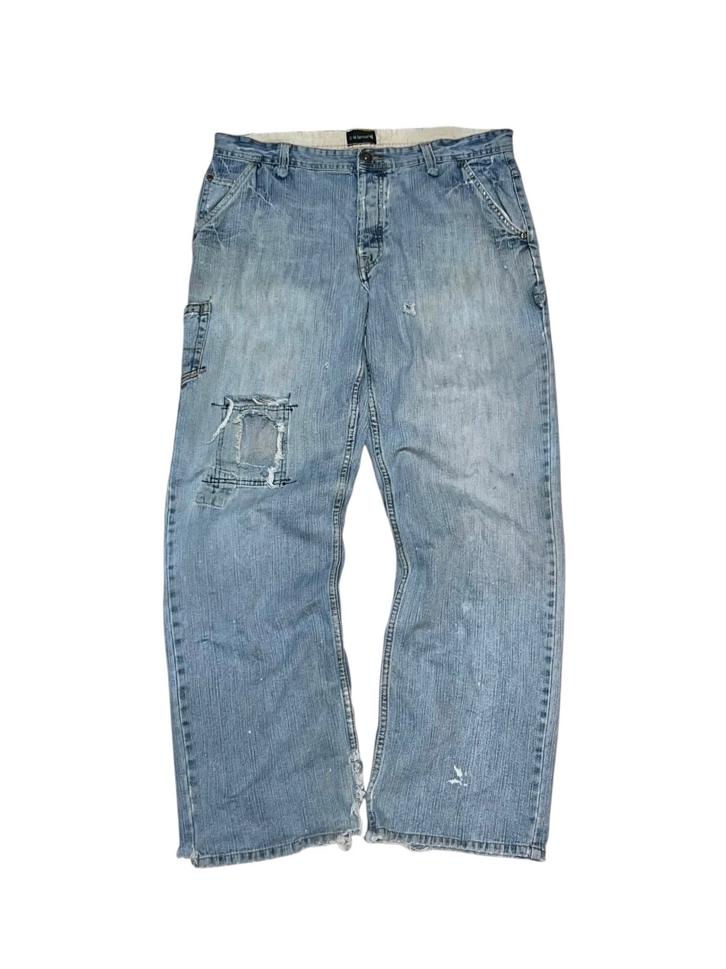 00s NoBo Loose Straight Denim Painter Pants