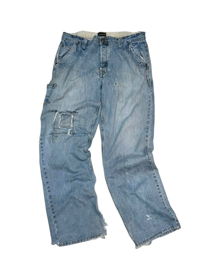 00s NoBo Loose Straight Denim Painter Pants