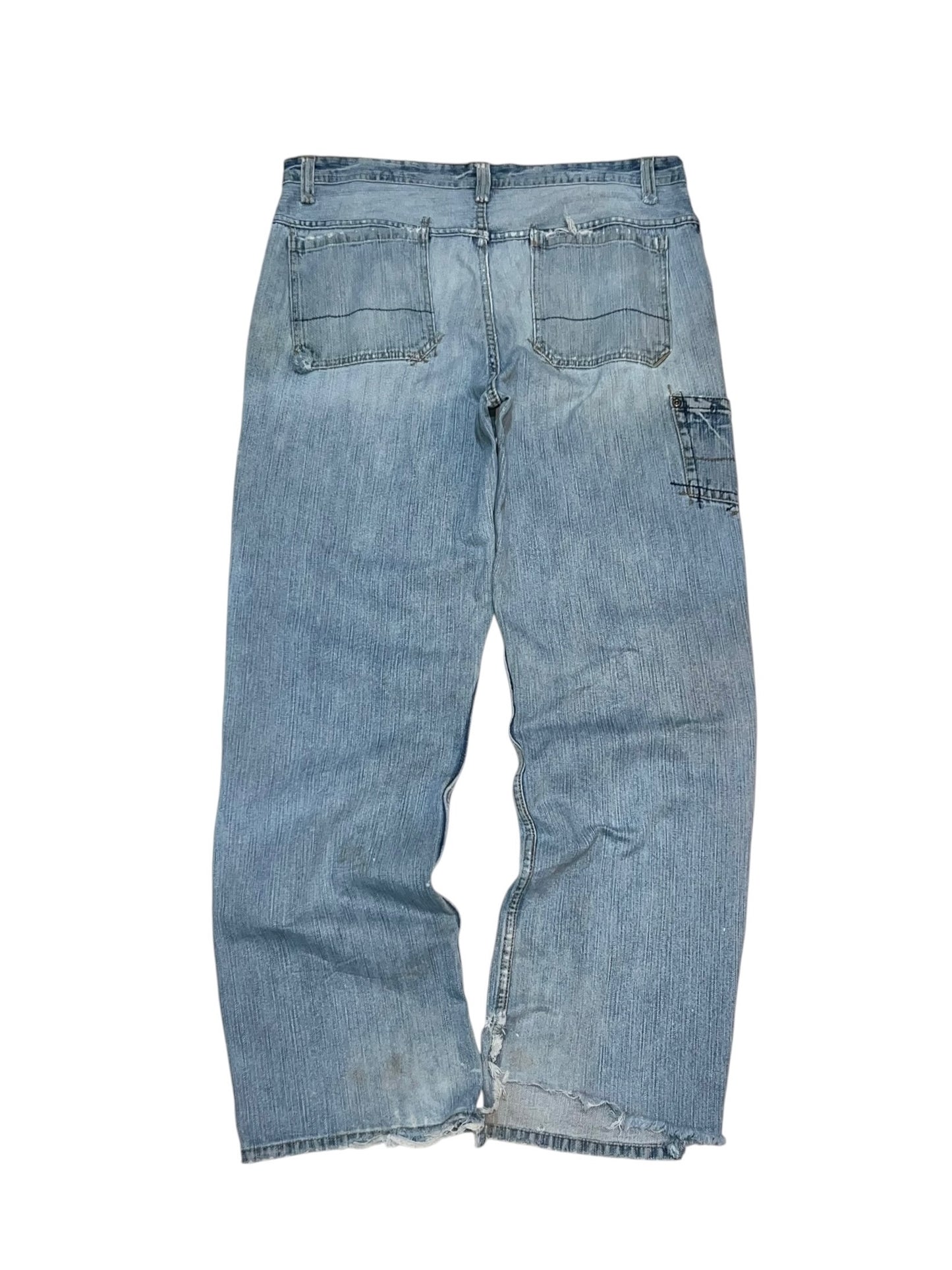 00s NoBo Loose Straight Denim Painter Pants