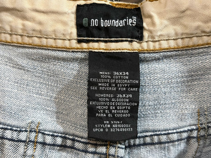 00s NoBo Loose Straight Denim Painter Pants