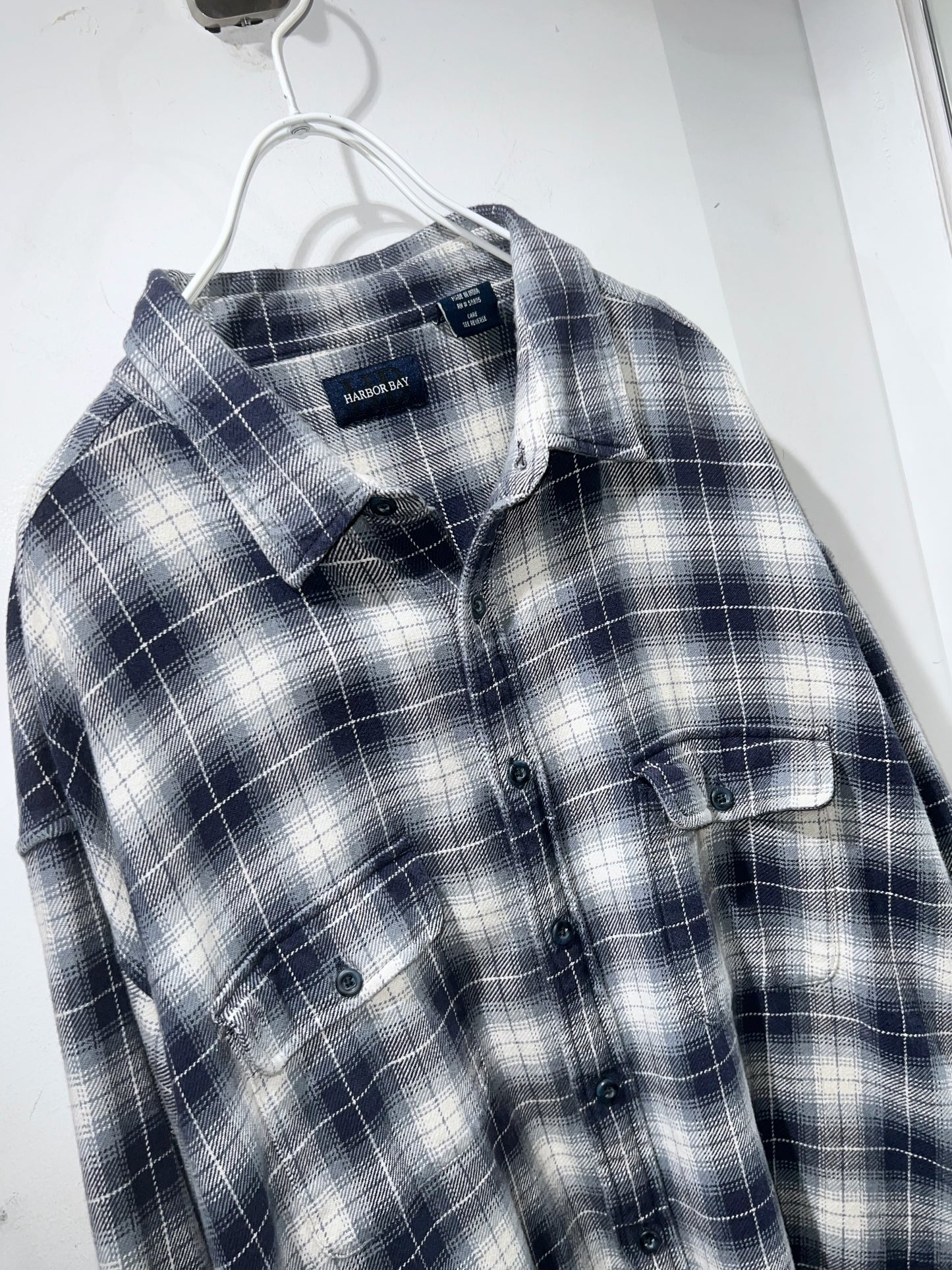 Old Harbor Bat Oversized Flannel Shirt