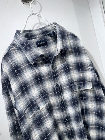 Old Harbor Bat Oversized Flannel Shirt