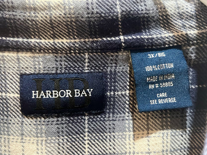 Old Harbor Bat Oversized Flannel Shirt